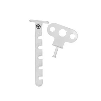 Оконный ограничитель Трибатрон Евро-2 120 мм белый