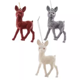 Олень декоративный Kaemingk подвеска 10 см