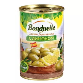 Оливки Bonduelle с лимоном 314 г