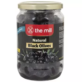 Оливки черные The Mill натуральные 450 г