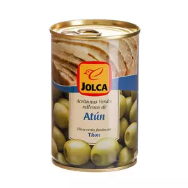 Оливки зеленые Jolca фаршированные тунцом 300 г