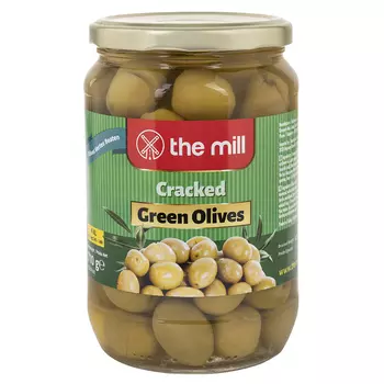 Оливки зеленые The Mill Надломленные, 710 г