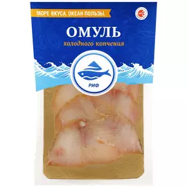 Омуль Риф холодного копчения филе-ломтики, 100 г