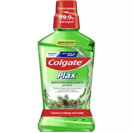 Ополаскиватель полости рта Colgate PLAX Форте Кора дуба и Пихта 500 мл