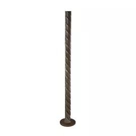 Опора стальная витая Свет 1.2 м цвет медь