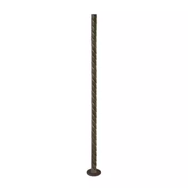 Опора стальная витая Свет 1.8 м цвет медь