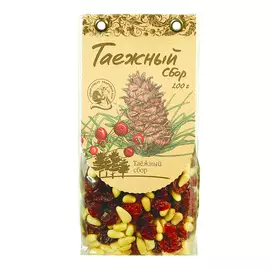 Орешки кедровые Кедровый бор с клюквой 200 г