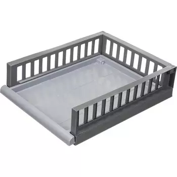 Органайзер Econova Smart M с выдвижной полкой на роликах 45х34,5х11,5 см серый (434283811)