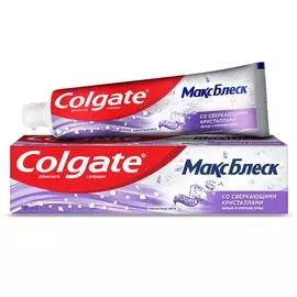 Отбеливающая зубная паста Colgate Макс Блеск со сверкающими кристаллами 100 мл