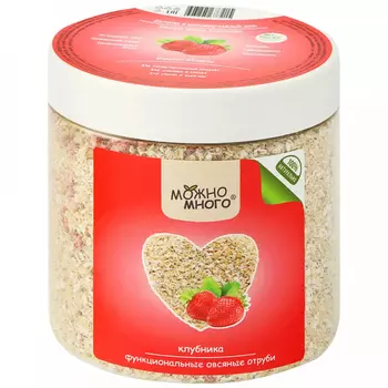 Отруби овсяные Можно много клубника 280 г