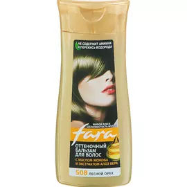 Оттеночный бальзам для волос Fara 508 Лесной орех 135 мл