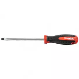 Отвертка Matrix Profi, SL8,0 х 150 мм, S2, двухкомпонентная рукоятка