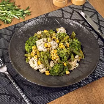 Овощи на пару, кг