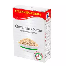 Овсяные хлопья Бакалейников 360 г