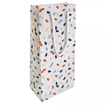 Пакет бумажный подарочный Be Smart 15х32 см. Коллекция "Nostalgia", конфетти