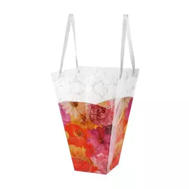 Пакет Dillewijin bloomy 29x15x43см белый