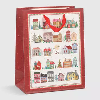 Пакет для бутылки Mercury NY 17,8x10,2x22,9 см в ассортименте