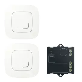 Пакет для управления освещением c 2х мест Legrand Valena Allure with NETATMO, жемчужный