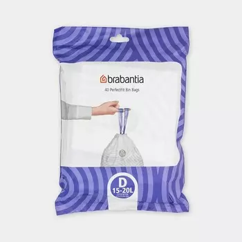 Пакет пластиковый Brabantia D 15-20Л 40 шт