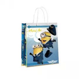 Пакет подарочный большой-2 ND Play Minions 2, 220*310*100 мм (3D дизайн)
