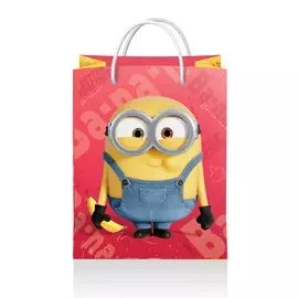 Пакет подарочный большой ND Play Minions 2 220*310*100 мм (3D дизайн)