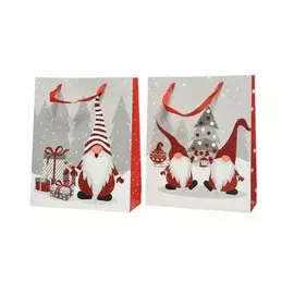 Пакет подарочный Kaemingk 12х30х42 см в ассортименте