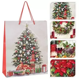 Пакет подарочный Koopman NY 26x10x32 см в ассортименте