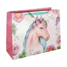 Пакет подарочный "Королевский единорог"