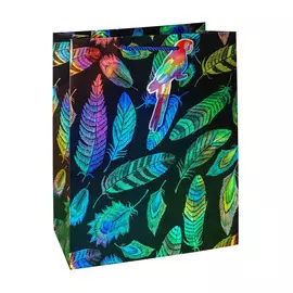 Пакет подарочный "Магические перышки"