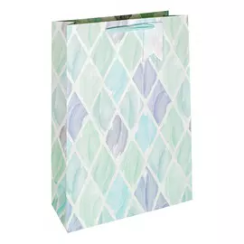 Пакет подарочный "Ромбы" 1568-SB
