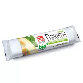 Пакеты для завтраков Grifon Bio , 17 28 см, 80 шт. в рулоне, в упаковке