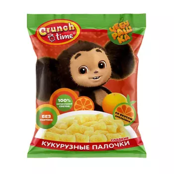 Палочки кукурузные Crunch time чебурашка 75 г