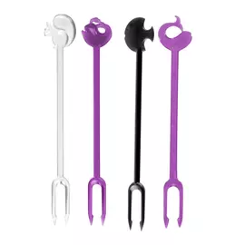 Палочки-вилки для канапе Животные 8,5 см 36 шт