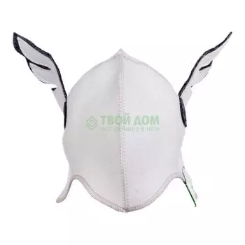 Панама Доктор баня Шапка для сауны гермес белая 8398