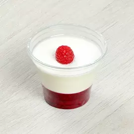 Панна-котта с малиной 125 г