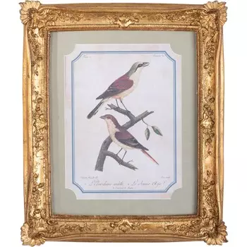 Панно Glasar птицы, под старину 28х4х33 см