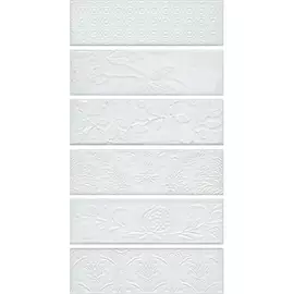 Панно Kerama Marazzi Кампьелло белый 28,5x51 см AD/A333/6X/2926