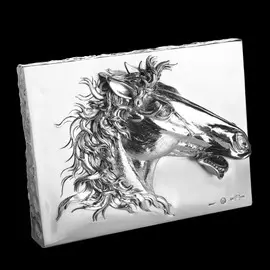 Панно Linea Argenti Лошадь 20х25 см