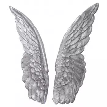 Панно Mart Gallery Крылья серебро 103х75х90 см