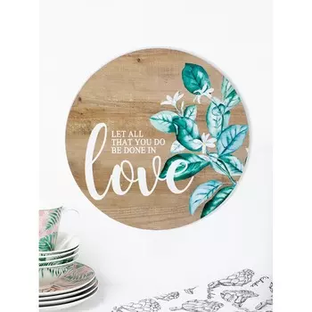 Панно настенное Glasar 30х2х30 см