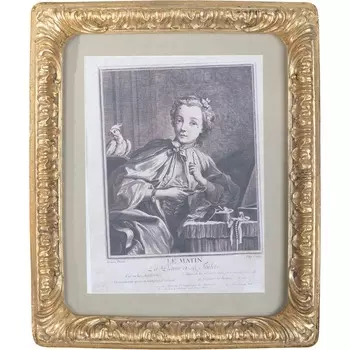 Панно настенное Glasar дама, под старину 25х3х30 см