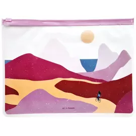 Папка Be Smart Golden sun 18,5x25 см на ZIP-молнии