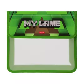 Папка для тетрадей А5 Hatber Pixels 1 отделение на липучке