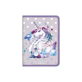 Папка для тетрадей пластиковая Erich Krause Dream Unicornt на молнии A4