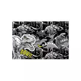 Папка-конверт Erich Krause Dinosaur Park на кнопке A4 в ассортименте