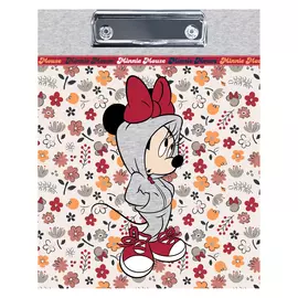 Папка-планшет Hatber Минни Маус А5 с металлическим зажимом