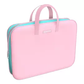 Папка текстильная на молнии Erich Krause Rose с ручками A4+