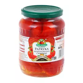 Паприка Pszczolka маринованная 660 гр