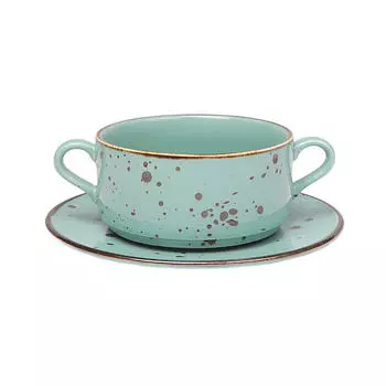 Пара бульонная Top Art Studio Коттедж тиффани 300 мл