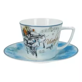 Пара чайная Carmani A. Vivaldi зима 230 мл